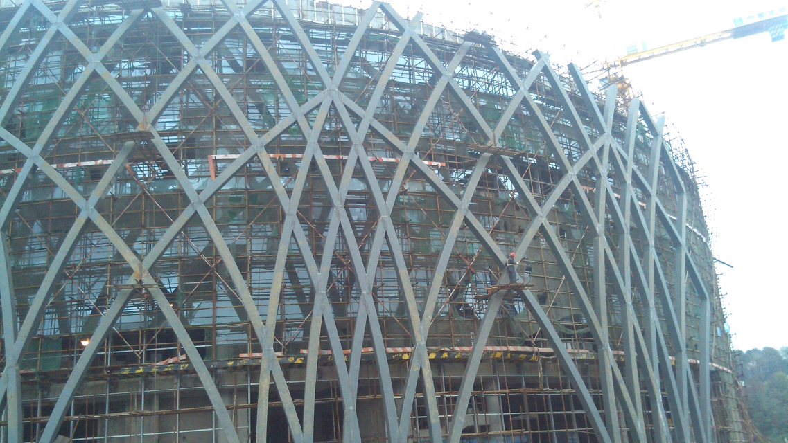 数据中心建筑大型接弯应用
