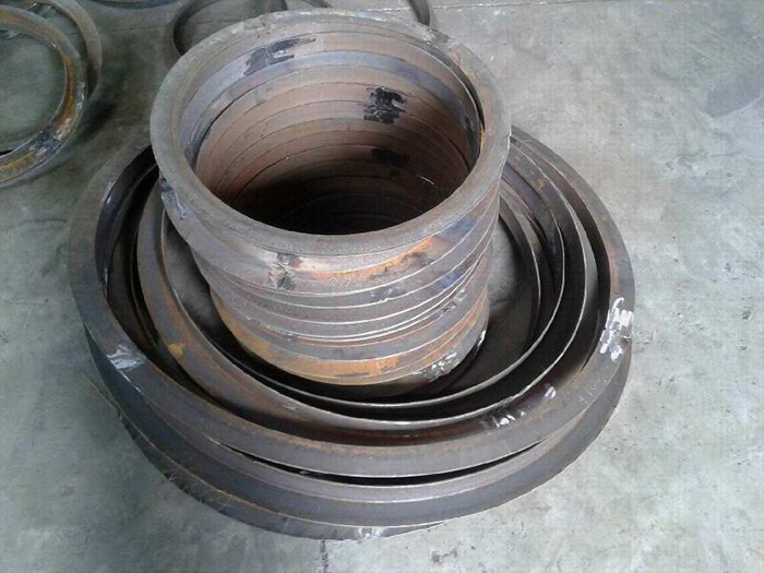 角钢弯圆加工